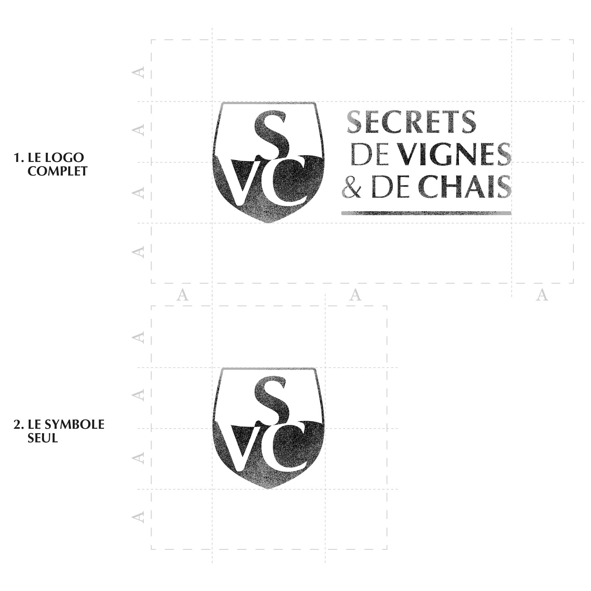 Utilisation logo Secrets de Vignes et de Chais